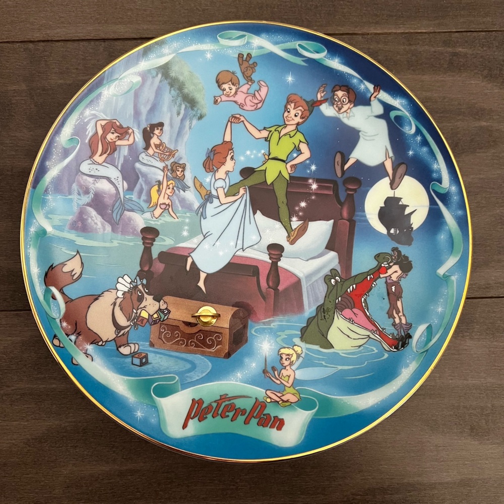 Disney Musical Memories Bradford Exchange Plate Lot Aladdin Peter Alice Beauty - Picture 12 of 13